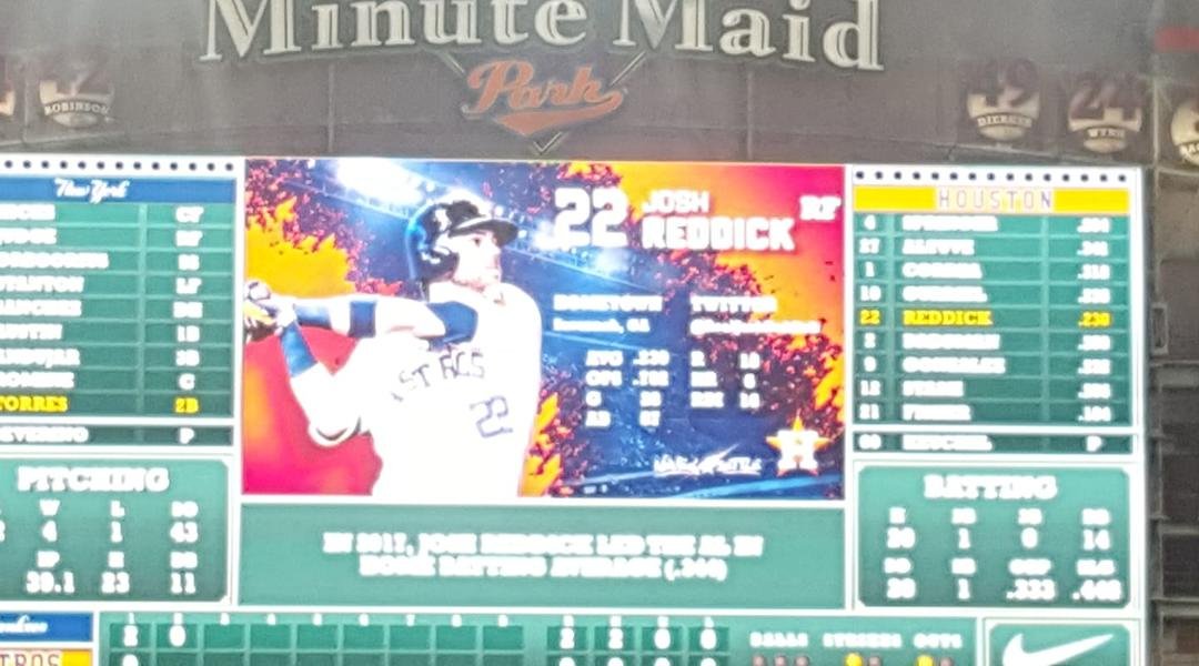 Yanks4 houston0 minute maid park.