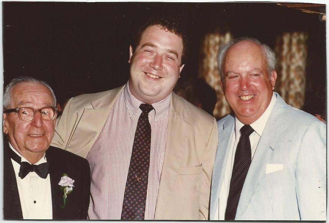 Grampa Jandro, Dad and me.
Happy Fathers Day!