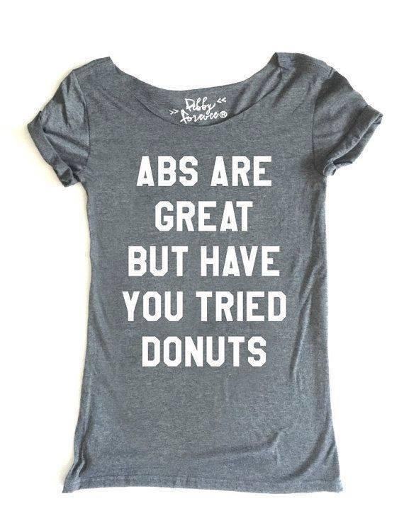 Ya ... abs and coffee just does not sound as great.
Good Morning!!!!!