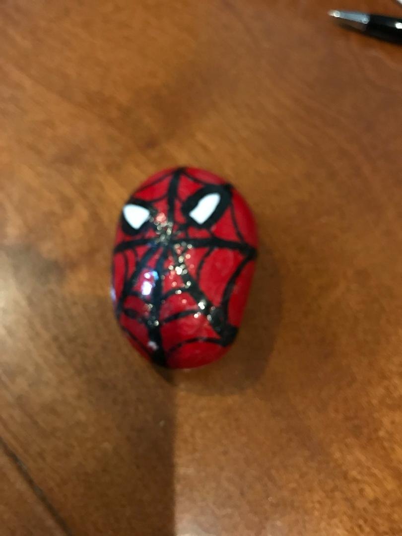 Found a rock on Thornton Street in Clovis, NM #GlamourRocks #JenniFromTheRock