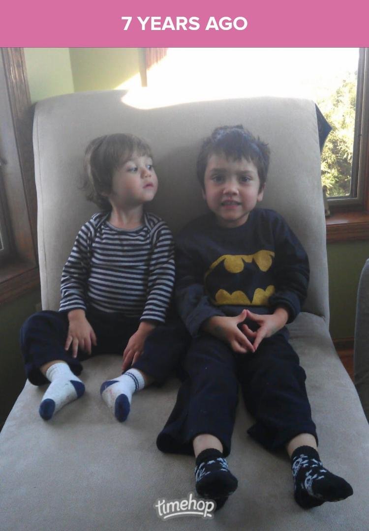 Look how little my fellas are!