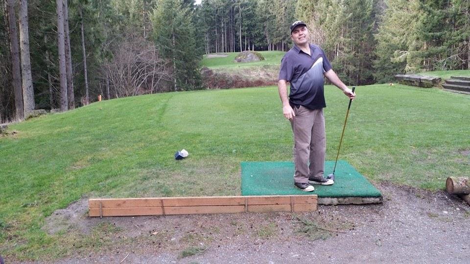 Damn hit the green and bounced hard right and O.O.P Muthafucka!! Birdieless at ....