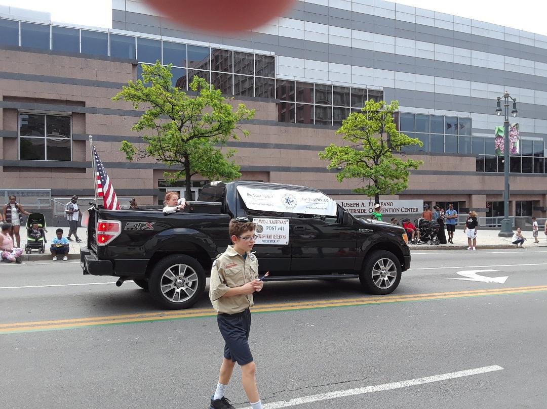 A meaningful experience watching the Rochester downtown Memorial Day Parade.