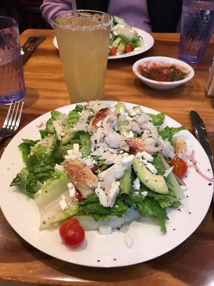 Dungeness Crab salad.