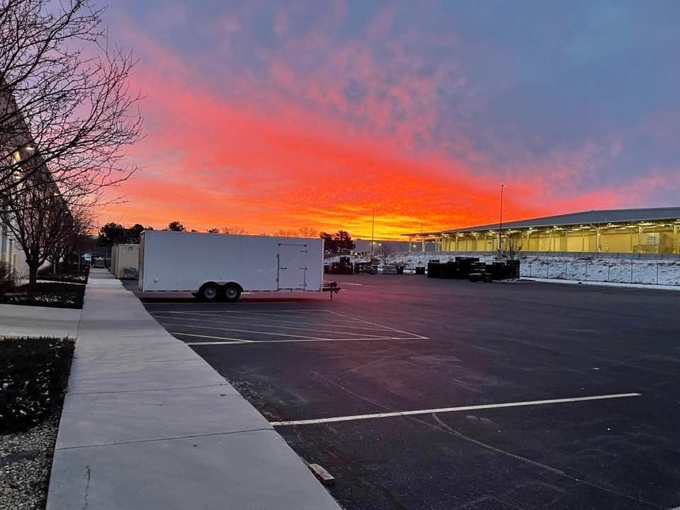 Beautiful sunrise in Boise