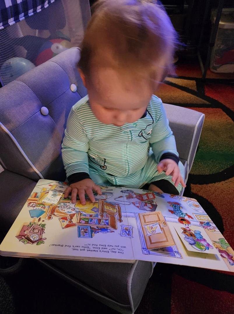 GREAT GRANDSON RYKER MAY JUST BE A GENIUS IN THE MAKING!