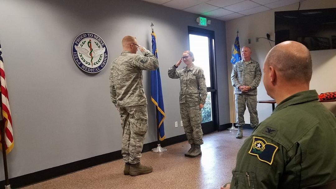 Poor Andrew. He has to Salute, for now....