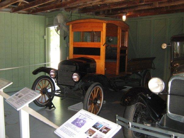 This is the wooden top Thomas had put on one of his cars to stay warm.