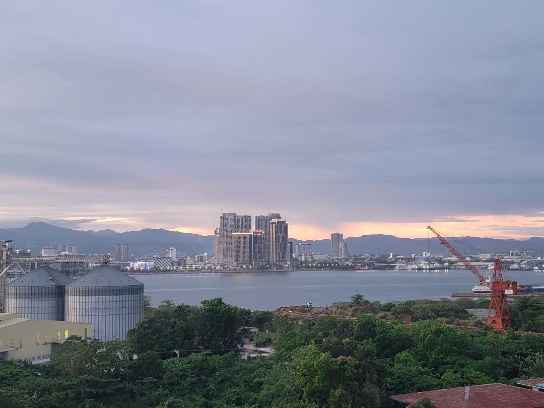 view from the condo Lapu-Lapu Cebu Philippines