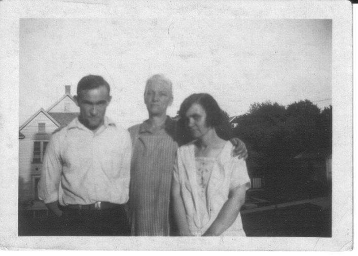 Haven't posted an old family pic in a while. Left to right are Uncle Harold Thoma (Grandma Miles' brother), Great-Grandma Susan Roadpouch Thoma, and Grandma Blanche Thoma Miles. Think it may have been taken in the late 30's