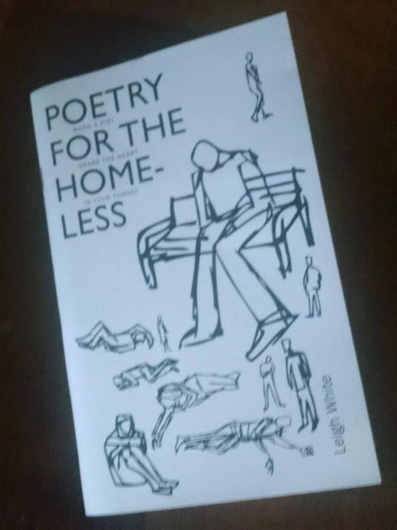 Here is Leigh White's new book. It is packed with awesome poetry and art. You need one.