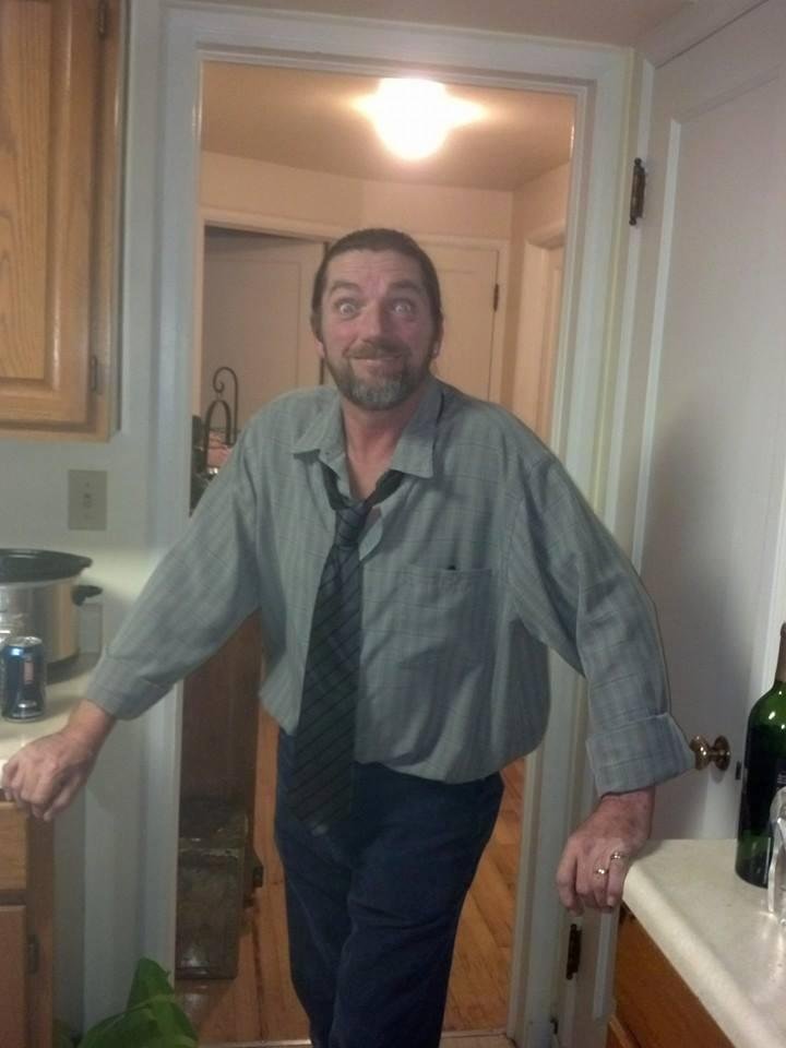 My silly hubby!!