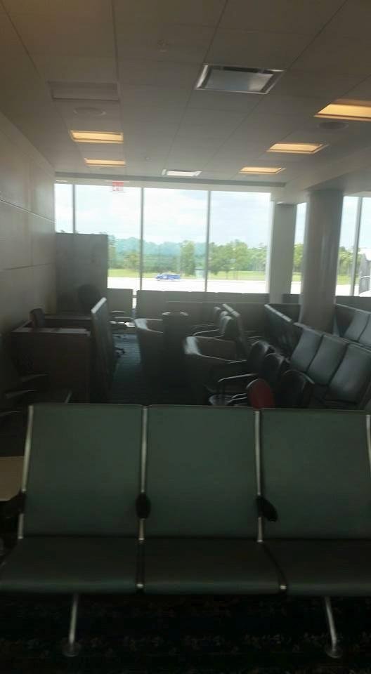 Gates breakroom remodel, We now have a window!  Eat your heart out counter agents.