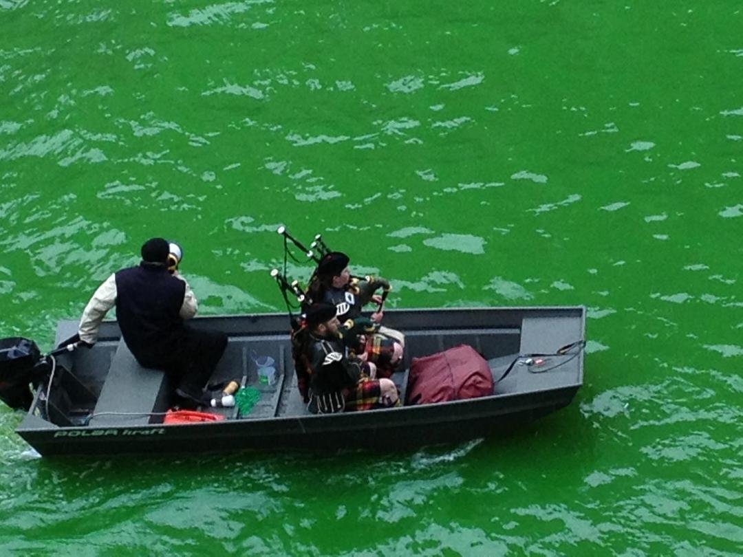 St Patrick's Day in Chicago