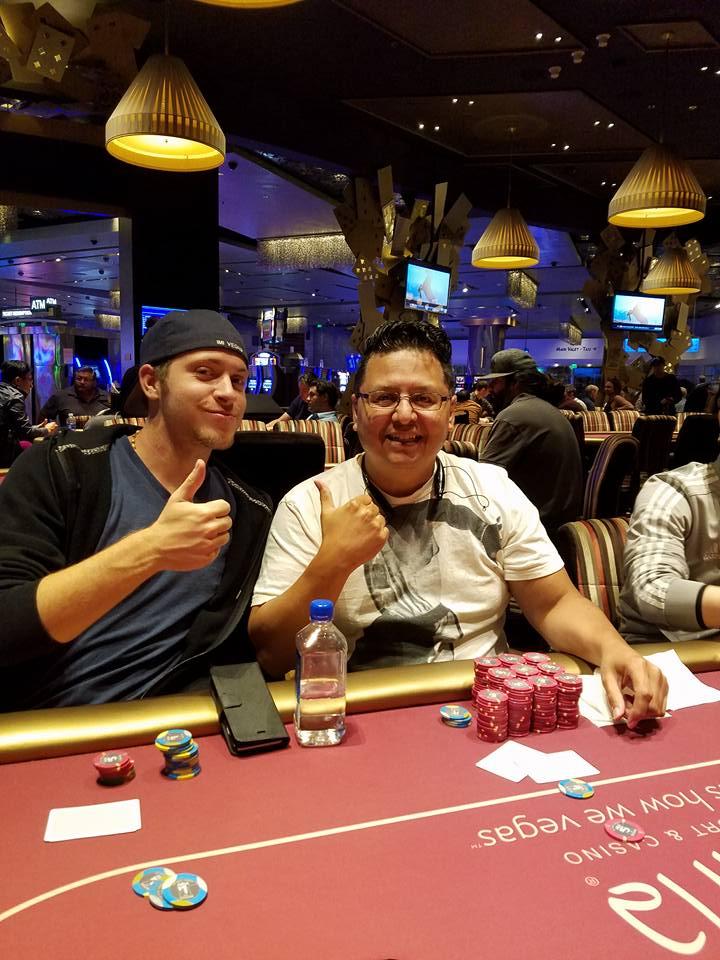 Me and "the kid" at Aria.