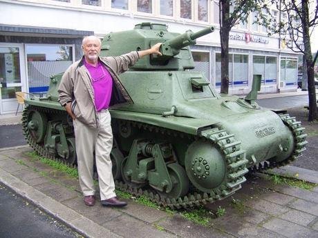 Norway . . .
German tank, yeh, I was wondering why it was so small also.