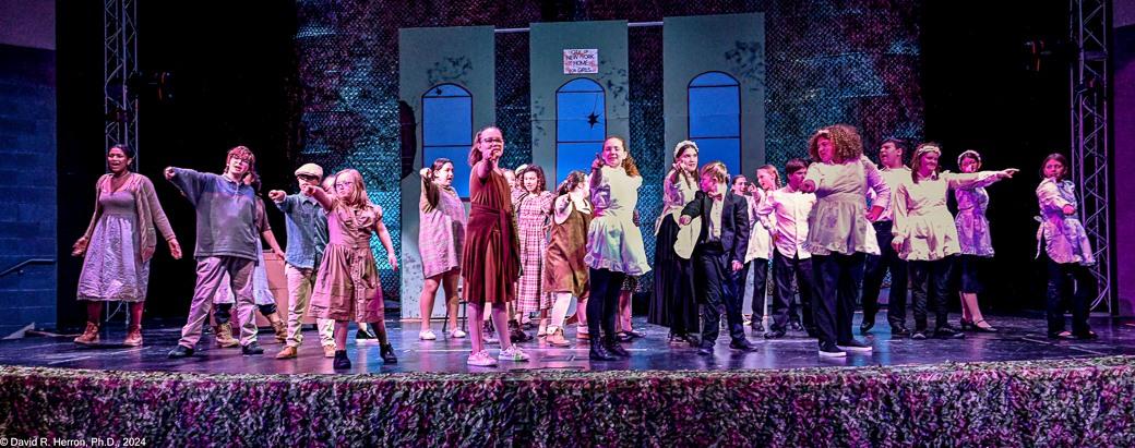 David Herron's album, Talent Machine Production of Annie May 15, 2024