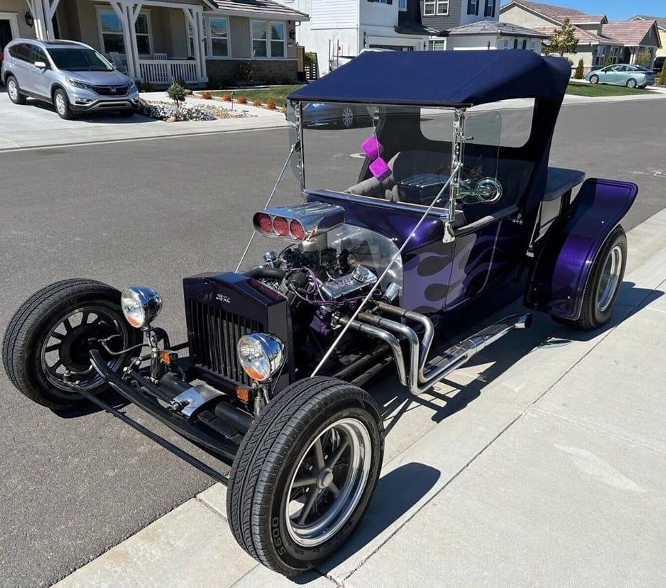 1925 T bucket 231ci Buick odd fire V6