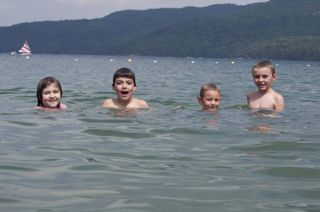 4 "little" grandchildren from nearly 7 years ago.  My how they have changed.