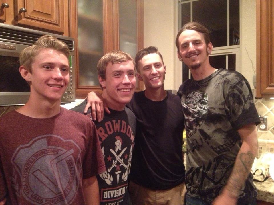 My grandsons. Love them all