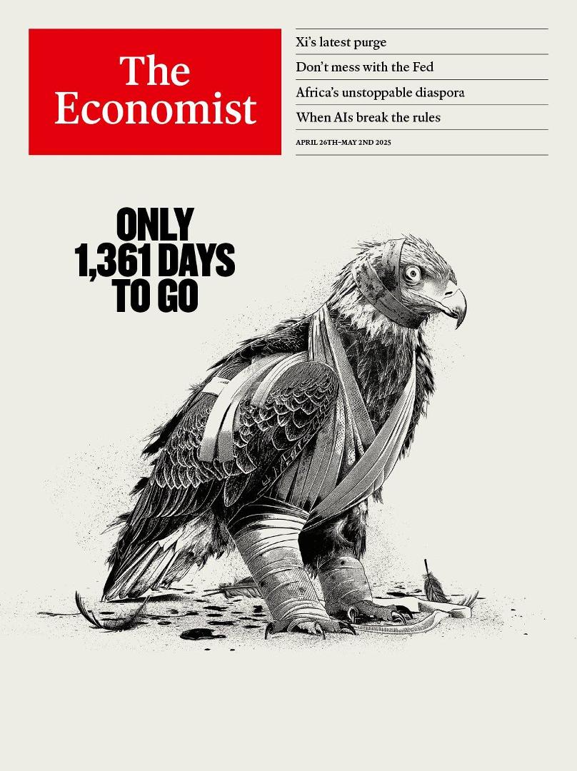 After Trump's first 100 days in office, the cover of The Economist says it all. Per the magazine, Trump has already done lasting harm to America.