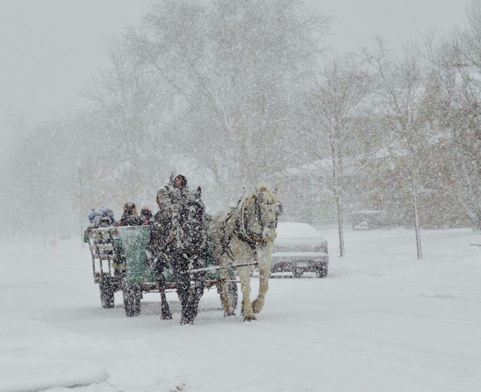 Winter is here in Minnesota, want a ride in downtown Chaska