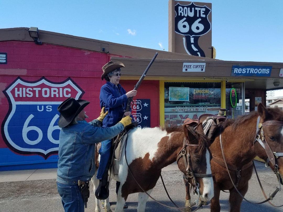 Alice the cow girl.