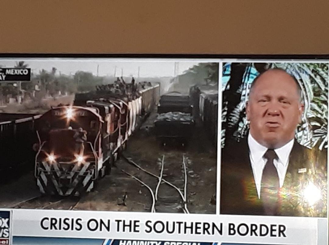 Whether you're conservative or liberal Democrat or Republican this just isn't right, the immigrants riding on trains trying to get into this country, look at the condition of the tracks these trains are riding on. These peo
