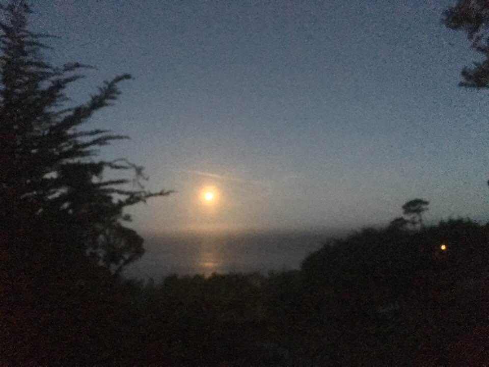 Moon-fall at six AM