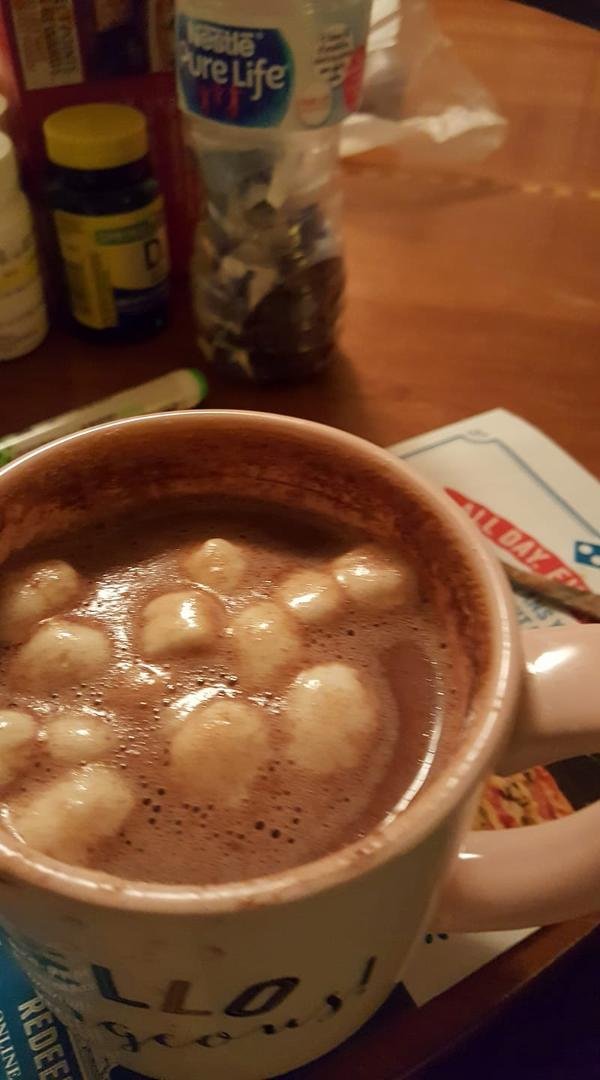 Hot chocolate so good on a cold night