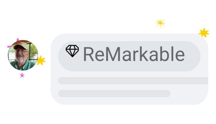 With Mark Lowry – I just earned their ReMarkable Fan badge!🎉