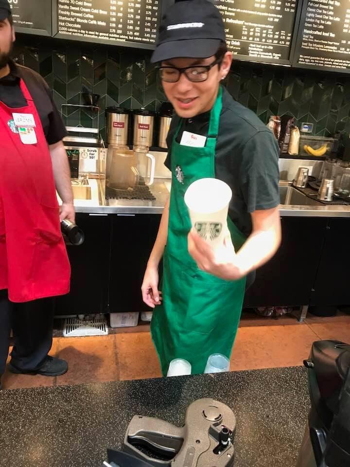 Mi barista.