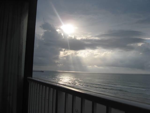 First morning and yep it rained.