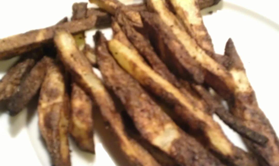 Homemade french fries in my new air fryer