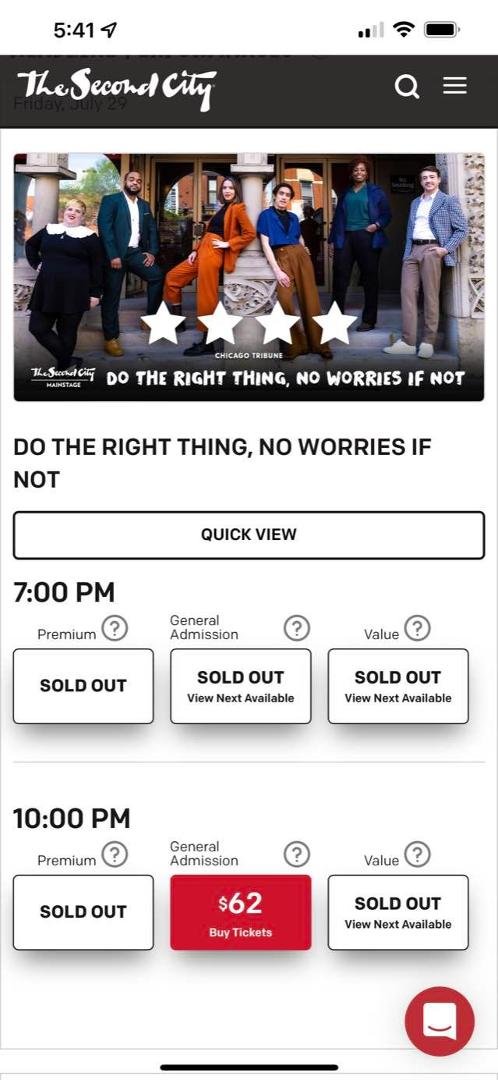 Headed to the show tonight at second city. Colbert watch out I’m coming for your job after I get my introduction.  NOT!