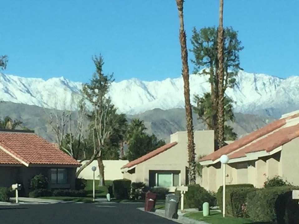 The Palm Springs Alps.