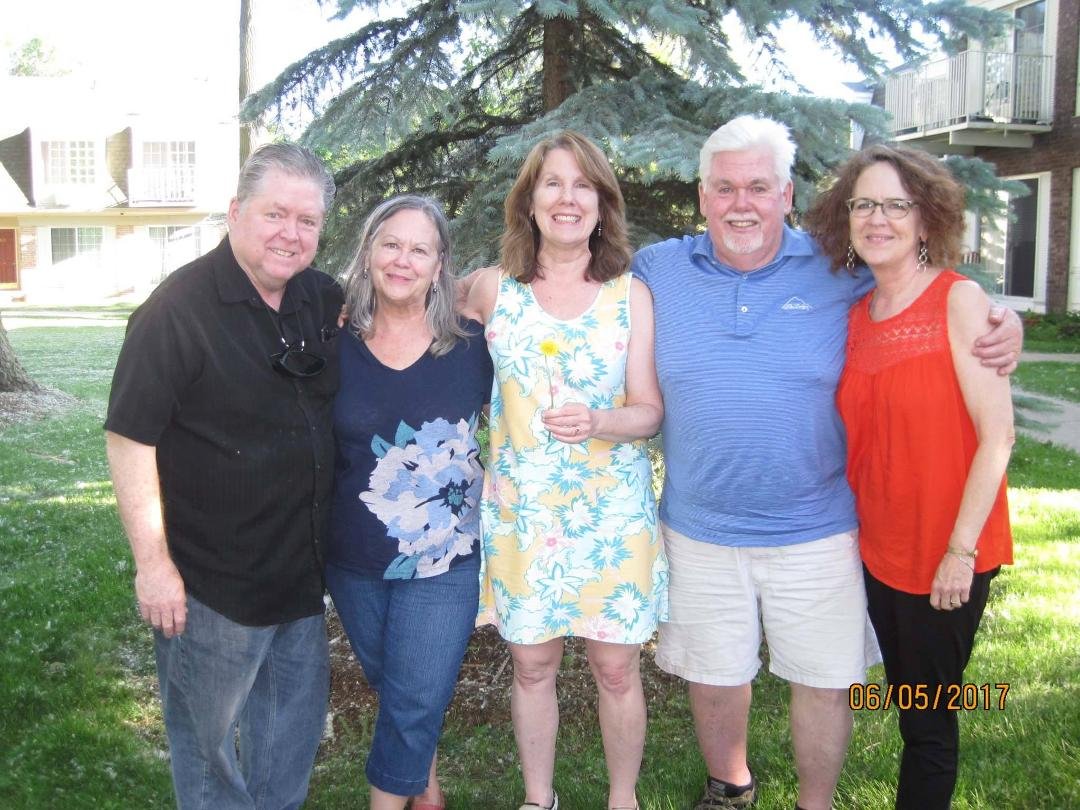 Here we are in all our glory, the McWilliams Clan in Madison, WI.