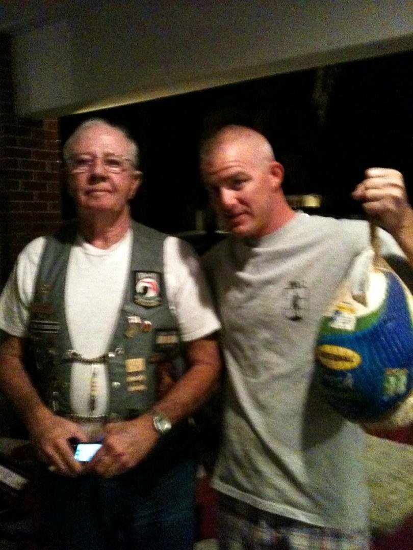 Rolling Thunder donates Turkeys for our troops