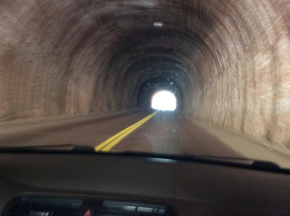 The tunnel-Zion's National Park