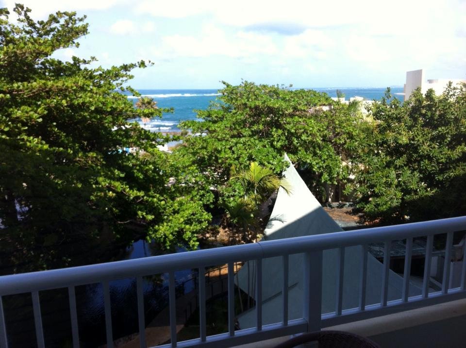 The view from my room. The office I've been in all day looks more like home!