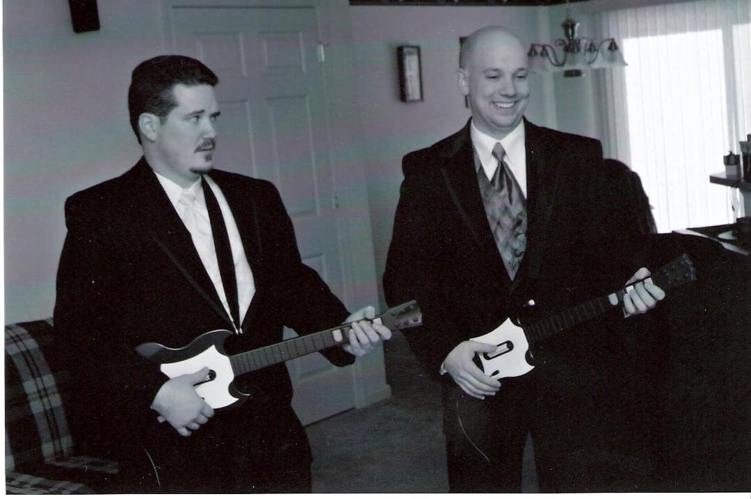 Happy Siblings Day, to my sharp dressed bro!