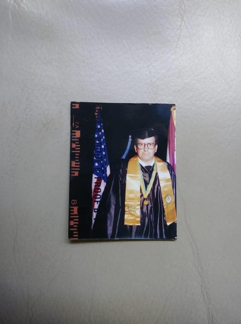 1997 USF Graduation Photograph, or maybe 1982 P-HCC Graduation.