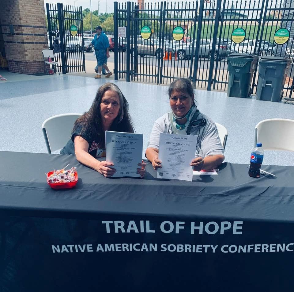 Trail of Hope promotion at the Tulsa Drillers game. 30th anniversary of Trail of Hope we have a bike rally poker run on September 14th. We’ll have food a live band and lots of bikes and cool cars to look at!! Fun fun fun!!