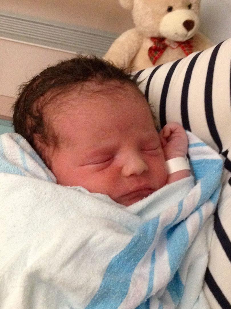 Introducing Alton Wittman, born the evening of December 31. Son of Shansel and Rob Wittman, he expects to go home later today. A wonderful gift to the Nagia
and Wittman families.