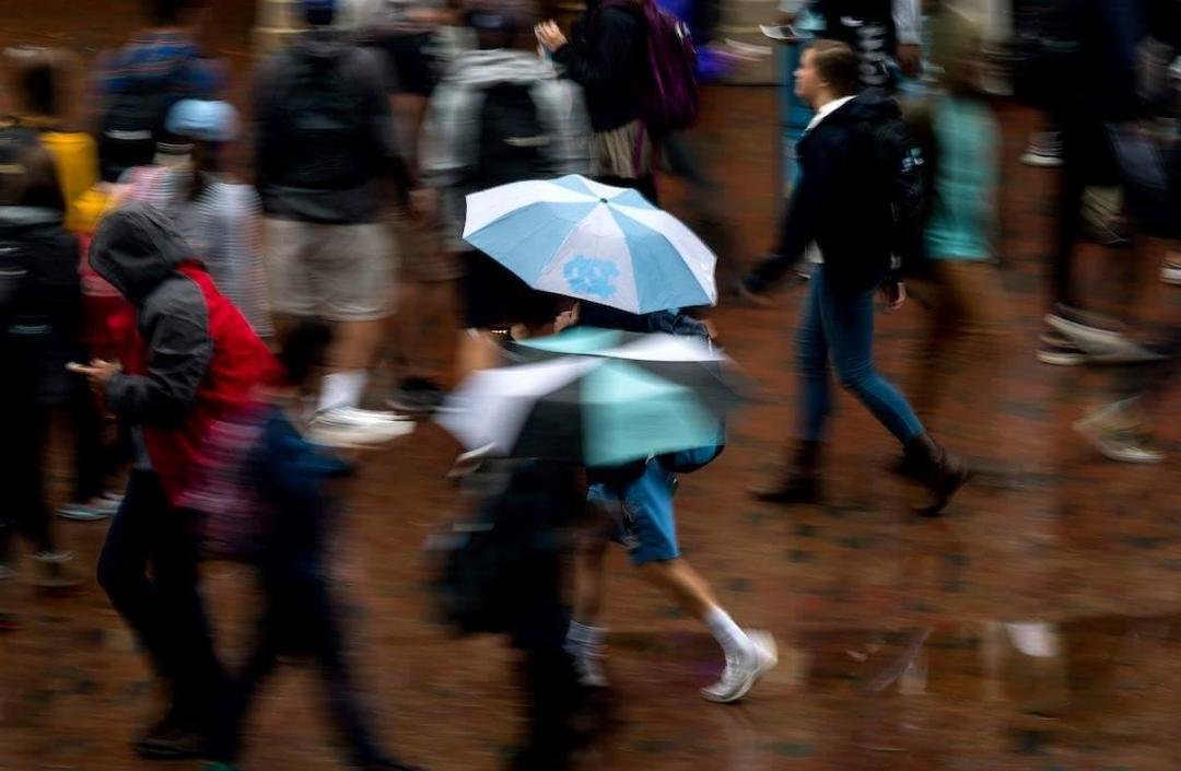 A rainy day in Carolina is better than a sunny day in most places. 👣💙