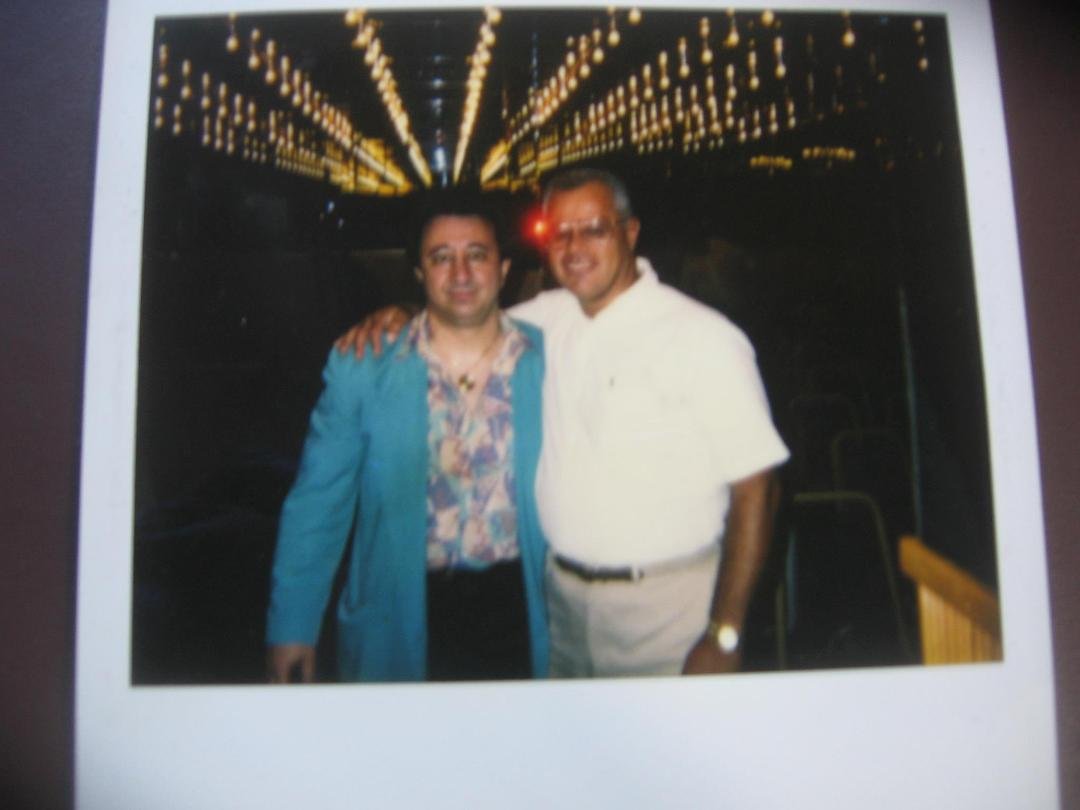 Picture taken with Ronnie I, founder of UGHL, who sadly passed away a few years ago. He did so much for Group Harmony music, late 40s to early 60s.