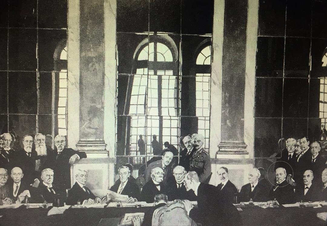The Treaty of Versailles, June 28, 1919: