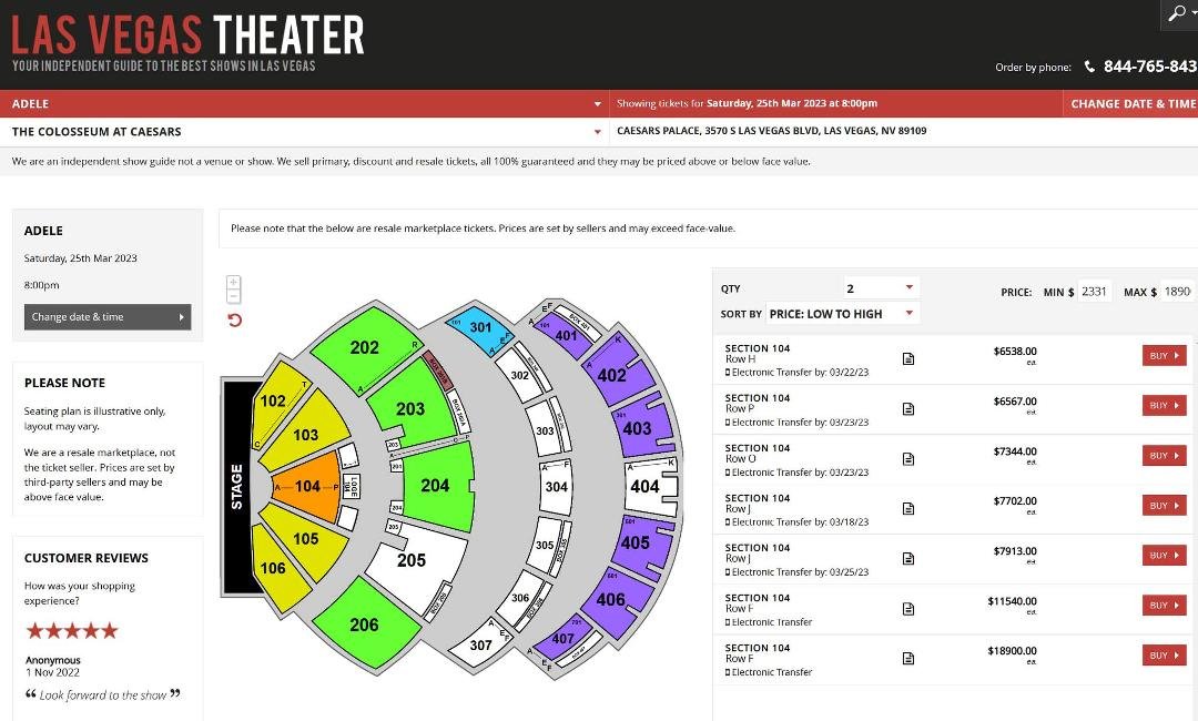 Adele has some great reduced prices coming up!