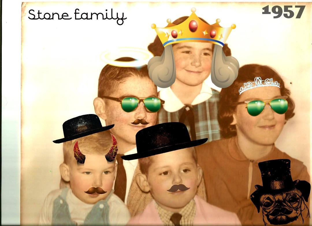 Here's the rest of the Edward Stone Clan from 1957.HaHaHahHa........