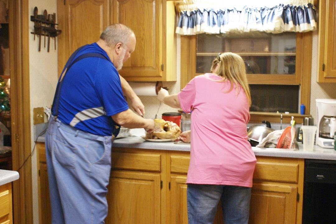 Carving the Turkey